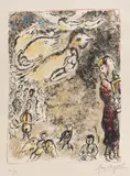 Marc Chagall, La Flûte enchantée I (The Magic Flute I) (M. 663), 1972, Lithograph in colors, on Arches paper, with full margins