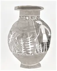 Untitled by Jonas Wood, 2010, Unique lithographic monoprint, on Coventry Rag paper, with full margins, sold Apr 2026