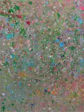 Kingsdown Beach, from Where the Land Meets the Sea (H13-2) by Damien Hirst, 2023, Laminated giclée print in colors, flush-mounted to aluminum with metal strainer on the reverse (as issued), sold Apr 2026