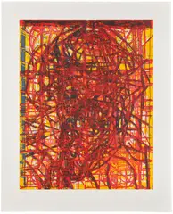 Terry Winters, Multiple Visualization Technique (S. 144), 1998, Aquatint and etching in colors, on Arches En Tout Cas paper, with full margins