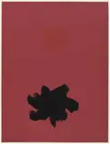 Adolph Gottlieb, Rosy Mood (A.A.A. 46), 1967, Screenprint in colors, on Arches paper, with full margins