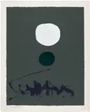 Adolph Gottlieb, Green Dream (A.A.A. 62), 1969, Screenprint in colors, on wove paper, with full margins