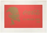Alexander Kosolapov, Lenin Coca-Cola, 1982, Screenprint in colors, on Arches paper, with full margins