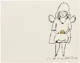 Andy Warhol, In the Bottom of My Garden: one plate (F. & S. IV.104), circa 1956, Offset lithograph with hand-coloring in watercolor, on wove paper, with full margins