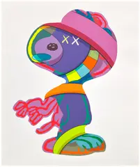 Kaws, THE THINGS THAT COMFORT, 2015, Screenprint in colors, on Saunders Waterford paper, with full margins
