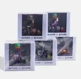 Hebru Brantley, Beyond the Beyond (Flyboy): set of 5, 2013, The set of five painted cast vinyl toys, all contained in the original packaging