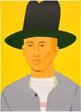 Alex Katz, The Creative Director (Pharrell), 2025, Screenprint in colors, on Saunders Waterford paper, the full sheet