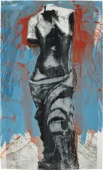 The Red, White and Blue Venus for Mondale (D'O. & F. 182) by Jim Dine, 1984, Screenprint in colors, on Rives BFK paper, the full sheet, sold Jun 2026