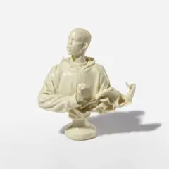 Kehinde Wiley, Louis XVI, the Sun King, 2006, Cast marble dust and resin multiple, contained in the original foam-lined cardboard box