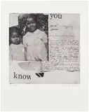 Amanda Williams, Three Generations, from Rush 20th Anniversary Print Portfolio, 2015, Inkjet print, on wove paper, with full margins