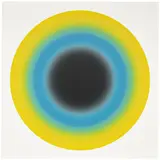 Ugo Rondinone, Small Sun 2, 2019, Screenprint in colors, on Rising Museum Board, with full margins