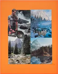 Sterling Ruby, Absolute Contempt for Total Serenity #3, 2004, collage on paper