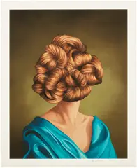 Ewa Juszkiewicz, Ginger Locks, 2021, Archival pigment print in colors, on wove paper, with full margins