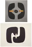 Conrad Marca-Relli, Multiple C; and Untitled No. 7