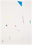 Imi Knoebel, Untitled, 1995, Screenprint in colors, on Rives BFK paper, with full margins
