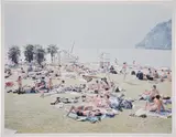Massimo Vitali, Garda Look, from A Portfolio of Landscapes and Figures, 2006, Offset lithograph in colors, on smooth wove paper, with full margins