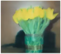 Gerhard Richter, Tulips (P17), 1995/2017, Giclée print in colors, flush-mounted to aluminum with metal strainer on the reverse (as issued)