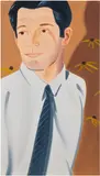 Alex Katz, William, from White Shirt, 2021, Archival pigment print in colors, on Innova Etching Cotton Rag paper, the full sheet