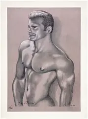 Perfection by Tom of Finland, 1991, Lithograph, on wove paper, with full margins, sold Jun 2026