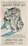 Marcel Duchamp, Poster for '50th Anniversary of the Famous International Armory Show 1913' (S. 584), 1963, Offset lithograph in colors, on cardboard, with full margins