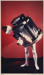 Laurie Simmons, Walking Camera (Jimmy the Camera), 1987-88, Chromogenic print in colors, on Kodak photo paper, with full margins