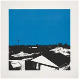 Cory Arcangel, Landscape Study, 2002, Screenprint in colors, on wove paper, with full margins