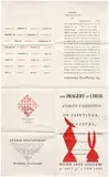 Marcel Duchamp, Announcement for 'The Imagery of Chess', 1944, Offset lithograph in red and black, on wove paper, with full margins, folded (as issued)