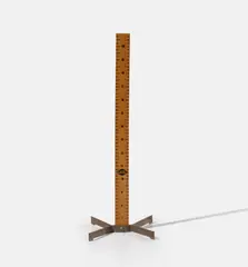 Rosemarie Trockel, Traum, 1989, Multiple comprised of ruler and metal base