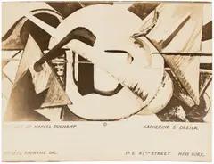 Katherine S. Dreier’s Portrait of Marcel Duchamp by Man Ray, 1918, Vintage gelatin print, sold Apr 2026
