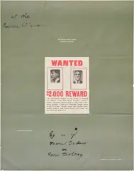 A Poster Within a Poster (S. 588) by Marcel Duchamp, 1963, Offset lithograph in colors, on wove paper, the full sheet, folded (as issued), sold Apr 2026