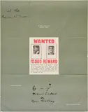 Marcel Duchamp, A Poster Within a Poster (S. 588), 1963, Offset lithograph in colors, on wove paper, the full sheet, folded (as issued)