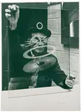 Richard Hamilton, The Occulist Witnesses, 1967, Offset lithograph in colors with acetate lamination and silver foil dye-stamping, on wove paper, with full margins