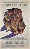 Marcel Duchamp, Poster for '50th Anniversary of the Famous International Armory Show 1913' (S. 584), 1963, Offset lithograph in colors, on cardboard, with full margins