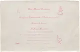 Marcel Duchamp, Certificat de Lecture, from Il Reale Assoluto (Degree in Reading, from The Absolute Reality) (S. 592), 1964, Lithograph in rose, on Japan or Pescia paper, wtih full margins