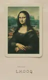 Marcel Duchamp, L.H.O.O.Q. rasée (shaved) (S. 615), 1965, Readymade photographic reproduction in colors of the Mona Lisa (playing card), mounted to wove paper (as issued), will full margins