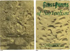 Marcel Duchamp, 'First Papers of Surrealism' (S. 487), 1942, The complete catalogue, with front and back covers designed by Marcel Duchamp, bound (as issued)