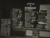 Walker Evans, Bowery Lunchroom, New York, 1931, Gelatin silver print