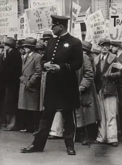 Dorothea Lange, Street Demonstration, San Francisco, 1933, Gelatin silver print, printed 1960s