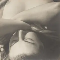 Imogen Cunningham, Sunbath (Alta Hoover on the beach), 1920s, Gelatin silver print