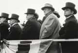 Robert Frank, City Fathers, 1955-1956, Gelatin silver print, probably printed later