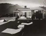 Julius Shulman, Kaufmann House, Palm Springs, 1947, Gelatin silver print, probably printed 1950s