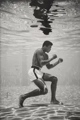Flip Schulke, Ali Underwater, 1961, Gelatin silver print, printed later, flush-mounted