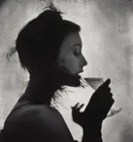 Irving Penn, Girl Drinking (Mary Jane Russell), New York, 1949, Gelatin silver print, printed 1983