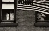 Robert Frank, Parade - Hoboken, New Jersey, 1955, Gelatin silver print, printed 1973