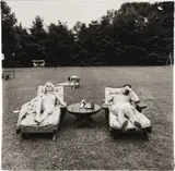Diane Arbus, A family on their lawn one Sunday in Westchester, N. Y., 1968, Gelatin silver print from A Box of Ten Photographs, printed 1973 by Neil Selkirk