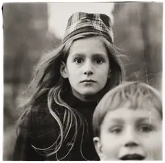 Diane Arbus, Girl in a watch cap, N.Y.C., 1965, Gelatin silver print, printed later by Neil Selkirk