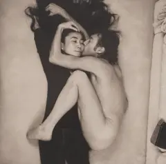 Annie Leibovitz, John Lennon and Yoko Ono, New York, December 8, 1980, Platinum palladium print, printed later