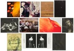Various Artists, In a Dream: Photographers + Friends United Against Aids, 1983-1991, New York: Photographers + Friends United Against AIDS, 1991. Eleven photographic works, comprising four dye destruction prints, two chromogenic prints, one gelatin silver print, one palladium print, one platinum-palladium print, one photogravure etching, and one laminated Duratrans transparency in fluorescent lightbox