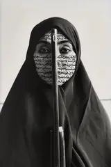 Shirin Neshat, Rebellious Silence from Women of Allah, 1994, Gelatin silver print with applied ink
