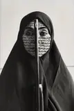 Shirin Neshat, Rebellious Silence from Women of Allah, 1994, Gelatin silver print with applied ink